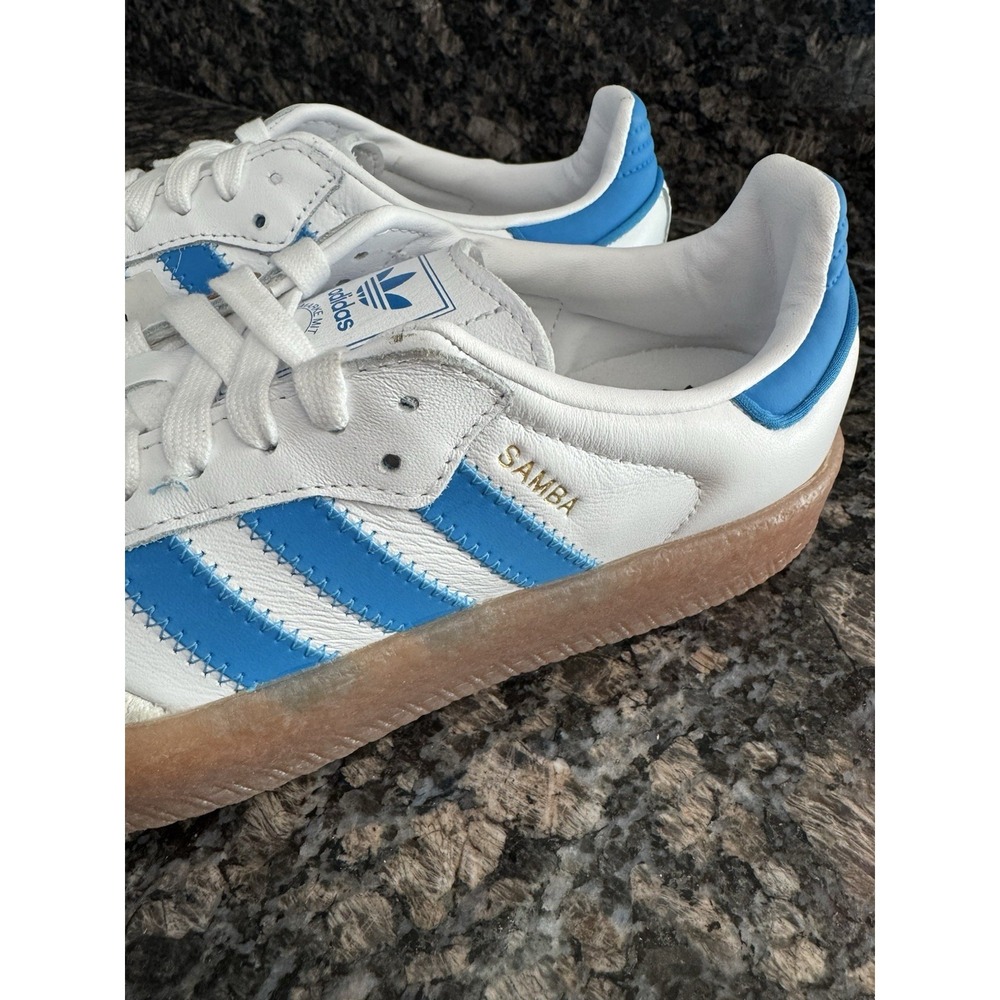 JQ1236 Adidas Originals Sambae Girls' Grade School Shoes Size 5 Sneakers - Picture 2 of 9